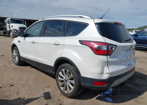 2017 Ford Escape Titanium из США, поврежденный, VIN 1FMCU0J94HUA64234